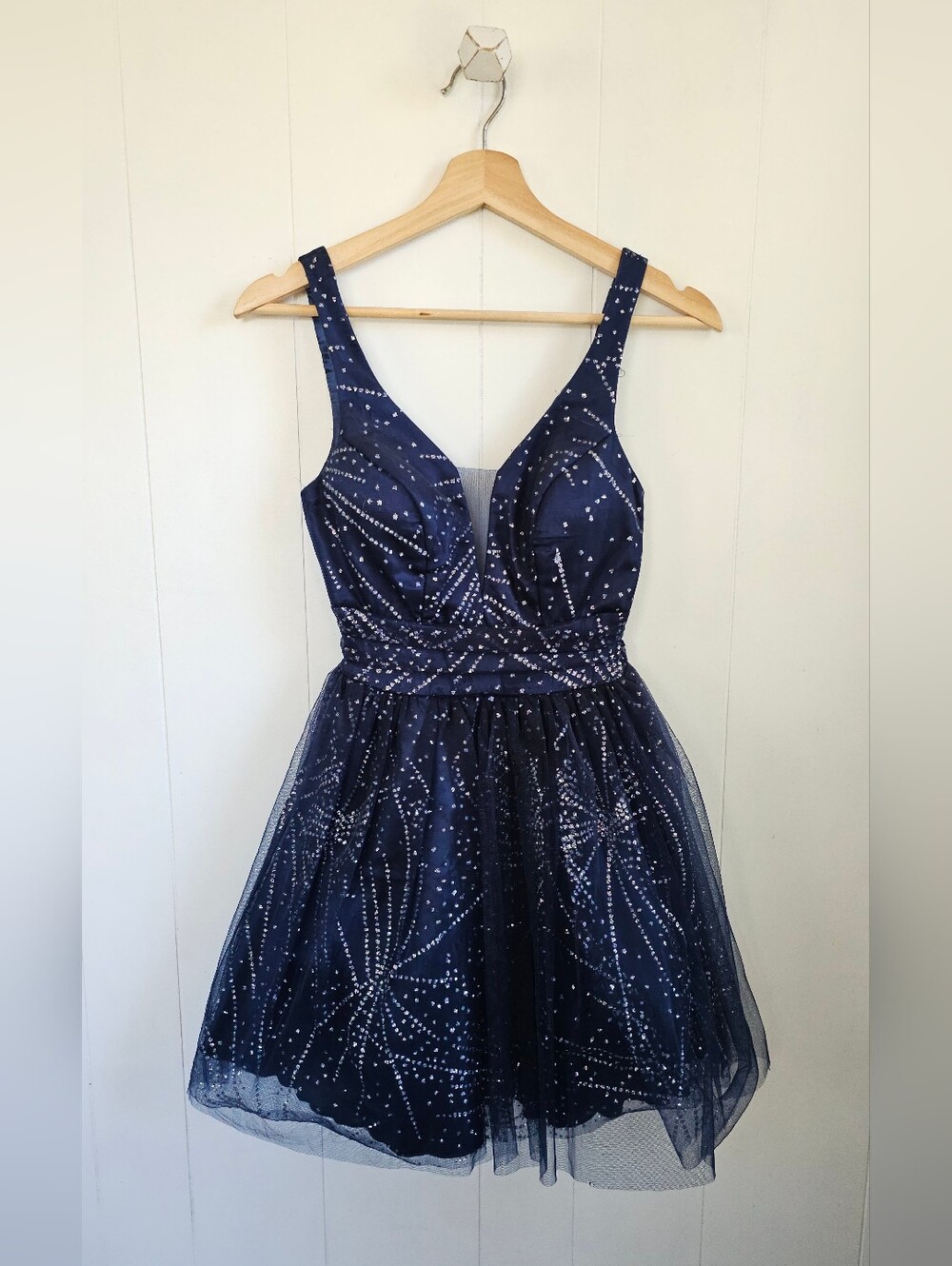 Sparkling Starburst Tulle Party Dress